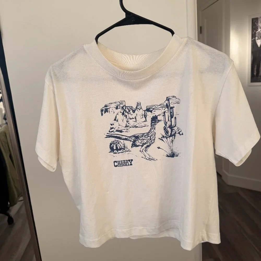 Cherry Sedona Boxy Baby Tee - Picture 3 of 3